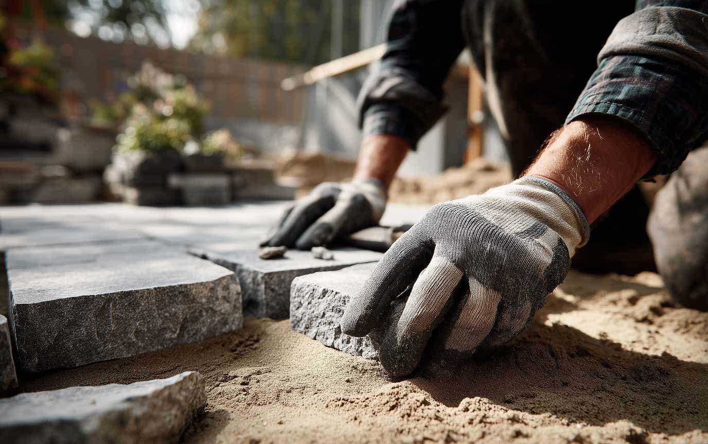 Тротоарни настилки